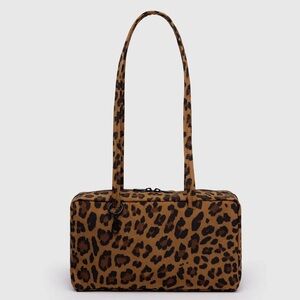 - Baggu Bowler Bag-Leopard-small purse size